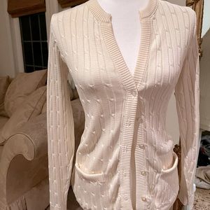 Authentic GIVENCHY sport vintage cablekit cardigan